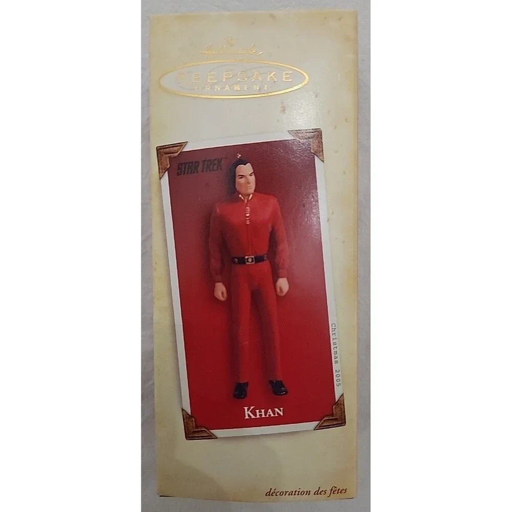 Hallmark Keepsake Ornament 2005 Star Trek KHAN Christmas Holiday